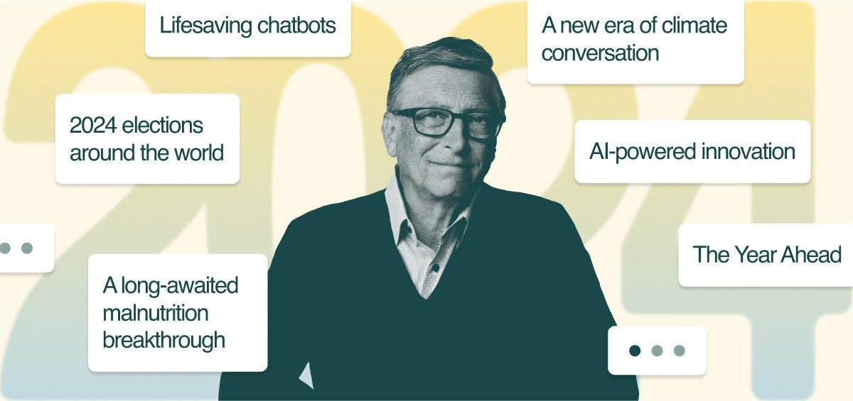 Bill Gates, optimista sobre el impacto de la IA, destacó transformaciones significativas en la salud y la educación. Bill Gates, optimista sobre el impacto de la IA, destacó transformaciones significativas en la salud y la educación.