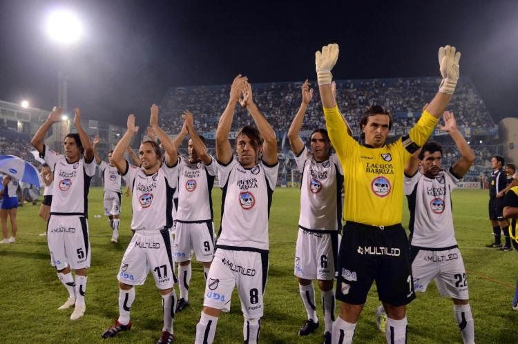 All Boys, que enfrentó a Atlético de Rafaela. Foto: Gustavo Conti/Télam (24/02/2012):El Futbol para Todos no pasa nada...