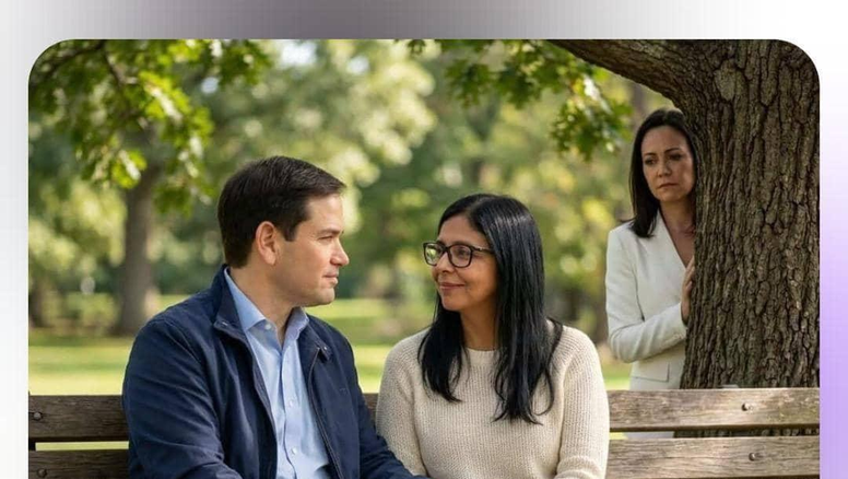 Delcy Rodríguez fue aportante de Trump hace 10 años; Michelo, el salteño que defiende a Maduro