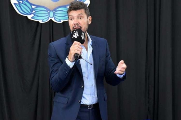Marcelo Tinelli, furioso contra el diario Clarín.