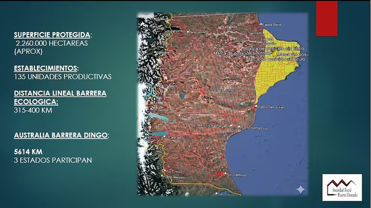 Zona que se aislaría con el proyecto. Fuente: La Nación. Zona que se aislaría con el proyecto. Fuente: La Nación.