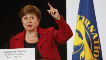 Kristalina Georgieva, directora gerente del FMI, pidió a la Argentina que se tome muy en serio la necesidad de controlar la inflación Kristalina Georgieva, directora gerente del FMI, pidió a la Argentina que se tome muy en serio la necesidad de controlar la inflación