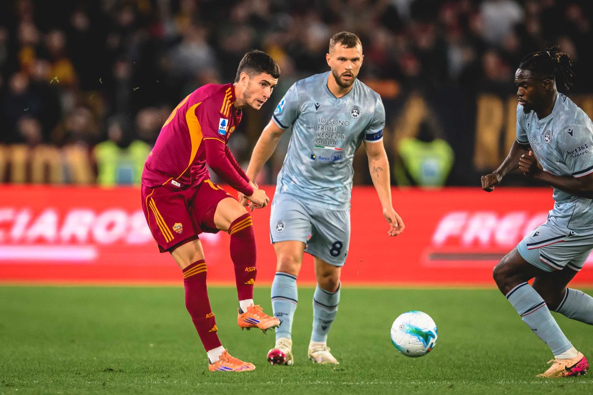 Matías Soulé, jugador de la Roma