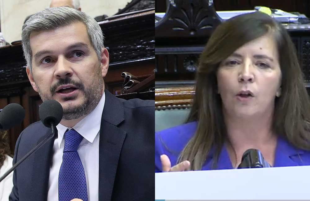 Se produjo un duro cruce entre Peña y Cerruti en el Congreso.