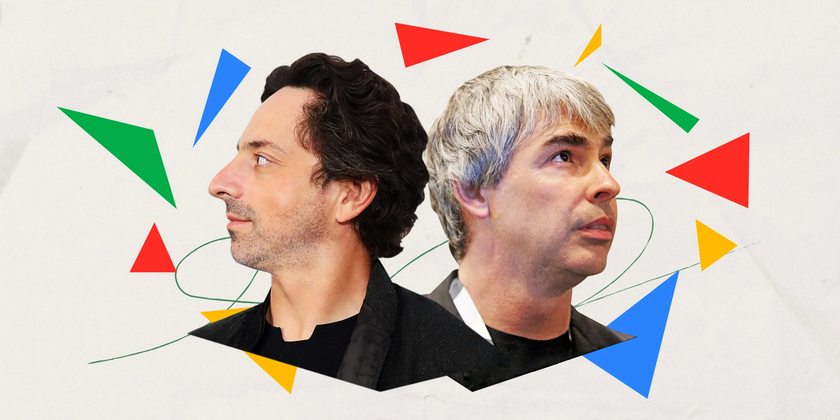 Larry Page y Sergey Brin.