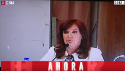 altText(Denuncian censura a la declaración de CFK (apenas fragmentos en C5N y Crónica TV))}