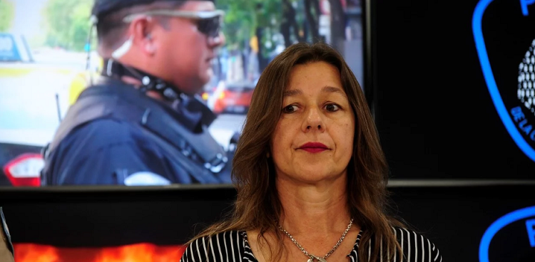 La ministra de Seguridad de Alberto Fernández.