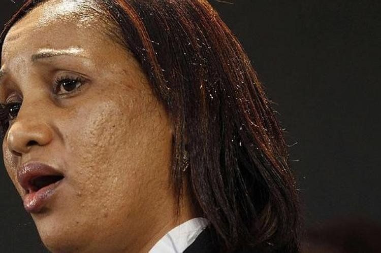 Nafissatou Diallo, la camarera que denunció a Strauss-Kahn.