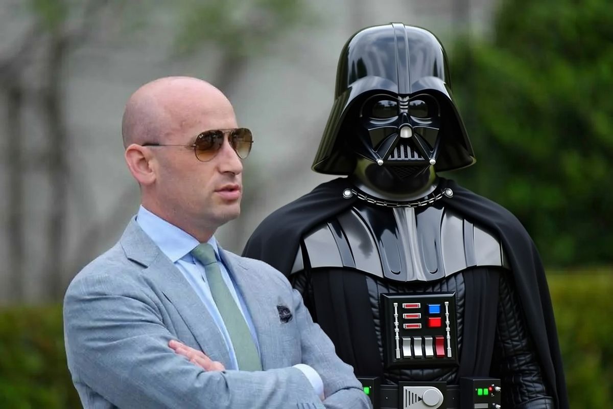 Stephen Miller y Darth Vader.