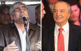 Hugo Moyano y Armando Cavalieri.