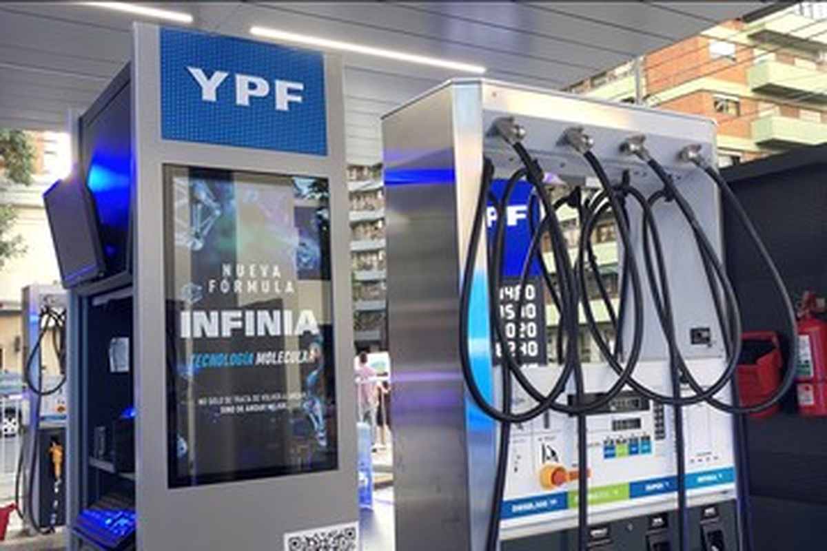 YPF también tuvo su caída. YPF también tuvo su caída.