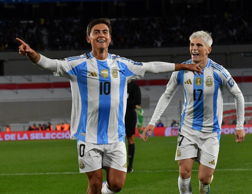 Paulo Dybala y su gol