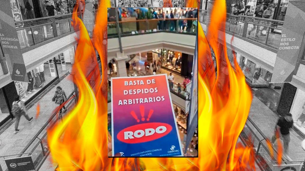 Unicenter en caos.