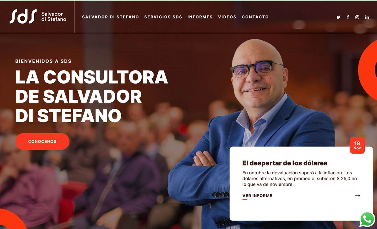 Salvador Di Stefano en su página web.