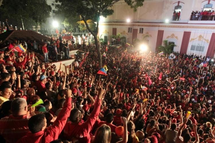 Chávez festejó su victoria