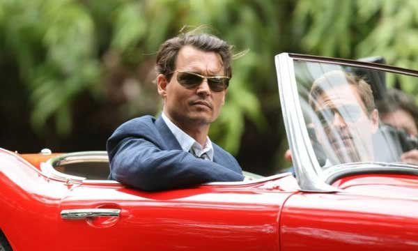 Johnny Depp y Aaron Eckhart en The Rum Diary