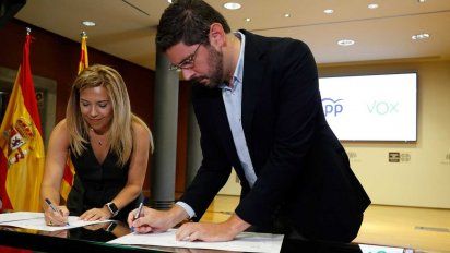 Acuerdo PP-Vox en Aragón: La Derecha 'no se achica' 