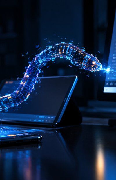 Peligro: El Gusano con Inteligencia Artificial que salta de aparato en aparato