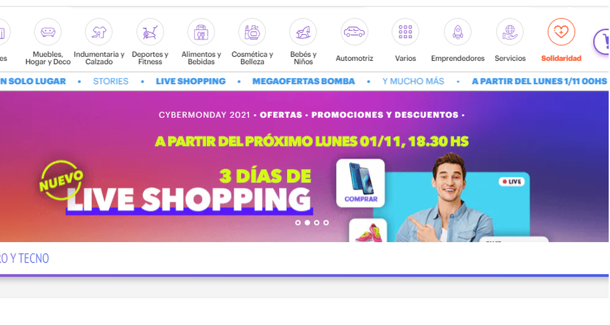 Cyber Monday, con opción para comparar precios y bombas