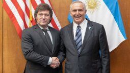 Javier Milei y Marc Stanley