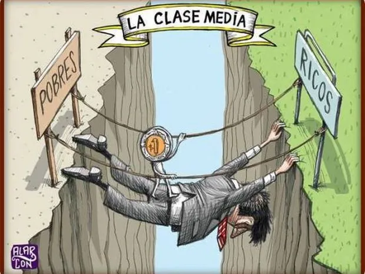 La clase media advierte que el excesivo gasto público no mejora la calidad de vida ni la del contribuyente ni la de los beneficiarios de los planes sociales.