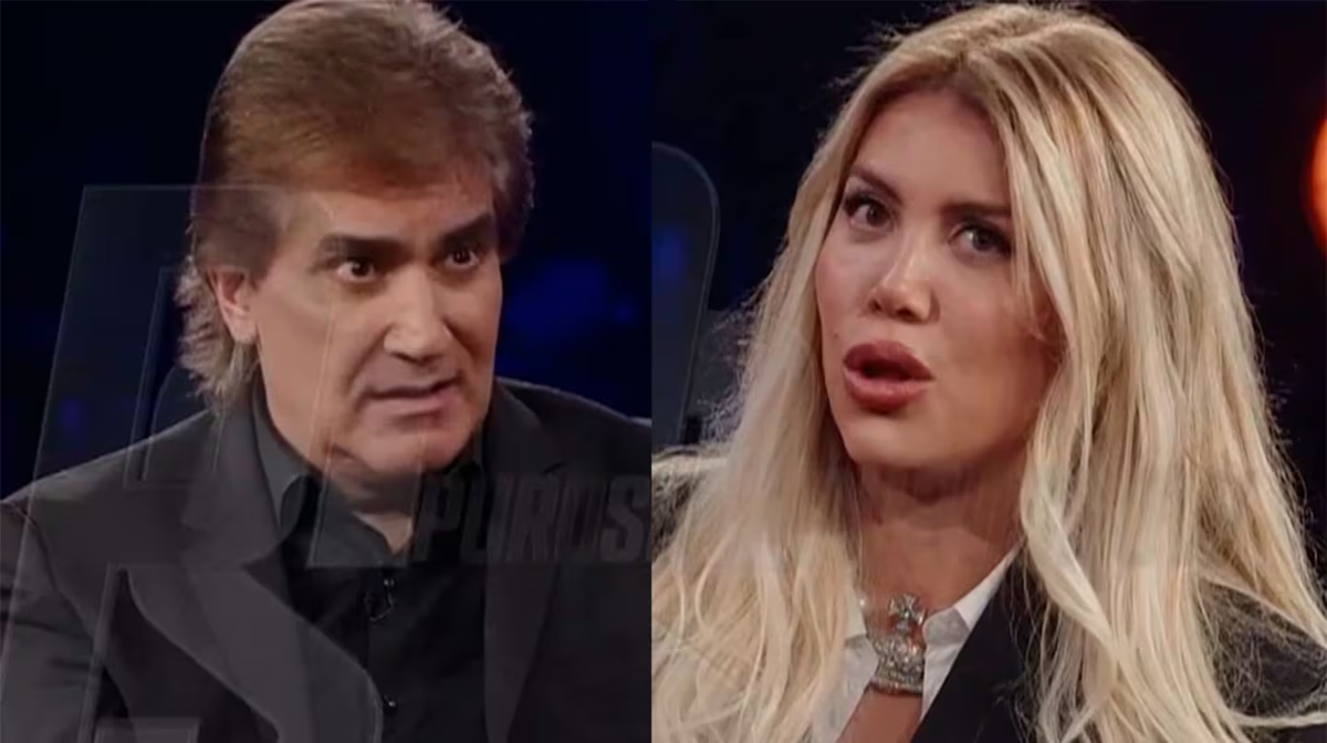 Wanda Nara habló con Gebel sobre su leucemia y la fe que la sostuvo, en una entrevista íntima. La producción de La Divina Noche ofreció lujo y privacidad para lograrlo. Wanda Nara habló con Gebel sobre su leucemia y la fe que la sostuvo, en una entrevista íntima. La producción de La Divina Noche ofreció lujo y privacidad para lograrlo.