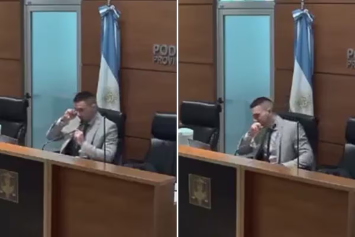 El juez Santiago Banegas se quebró al contar las amenazas que sufrió. El juez Santiago Banegas se quebró al contar las amenazas que sufrió.
