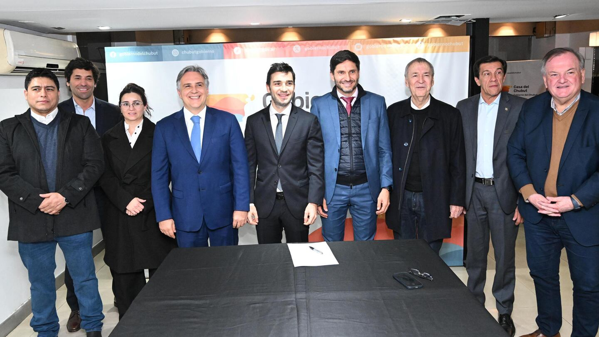 Ignacio Torres, gobernador de Chubut y anfitrión Ignacio Torres, gobernador de Chubut y anfitrión