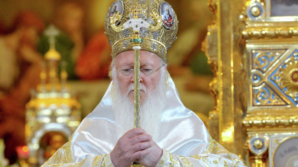 Patriarca Bartolom&eacute; I de Constantinopla, con quien rompi&oacute; relaciones el Patriarca Kirill, de Mosc&uacute;.