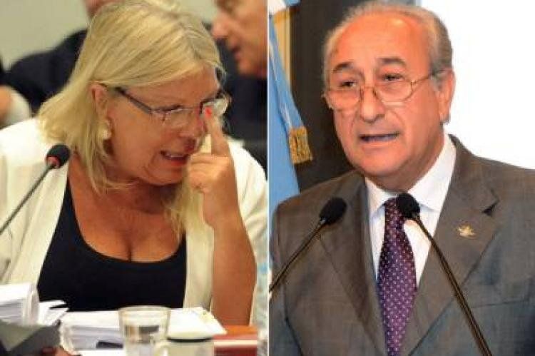Carrióp denuncio al ahora Ministro de Seguridad Arturo Purriccelli