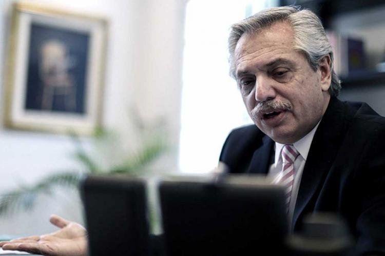 Alberto Fernández, presidente. Foto: Presidencia de la Nación.
