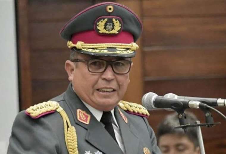 Comandante general de las Fuerzas Armadas (FFAA), Williams Kaliman.
