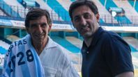 Se destapó la interna en Racing con Milito y Costas como protagonistas. FOTO: RACING. Se destapó la interna en Racing con Milito y Costas como protagonistas. FOTO: RACING.