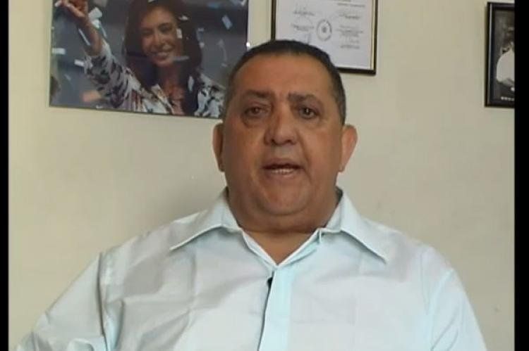 DElía en el video dirigido a los asistentes al 8N.