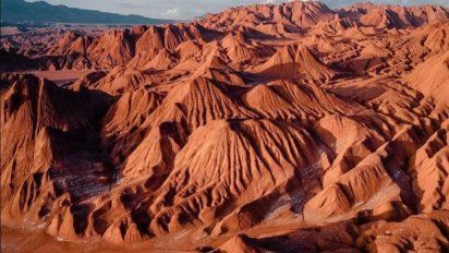 El impresionante desierto rojo que pocos conocen en Argentina