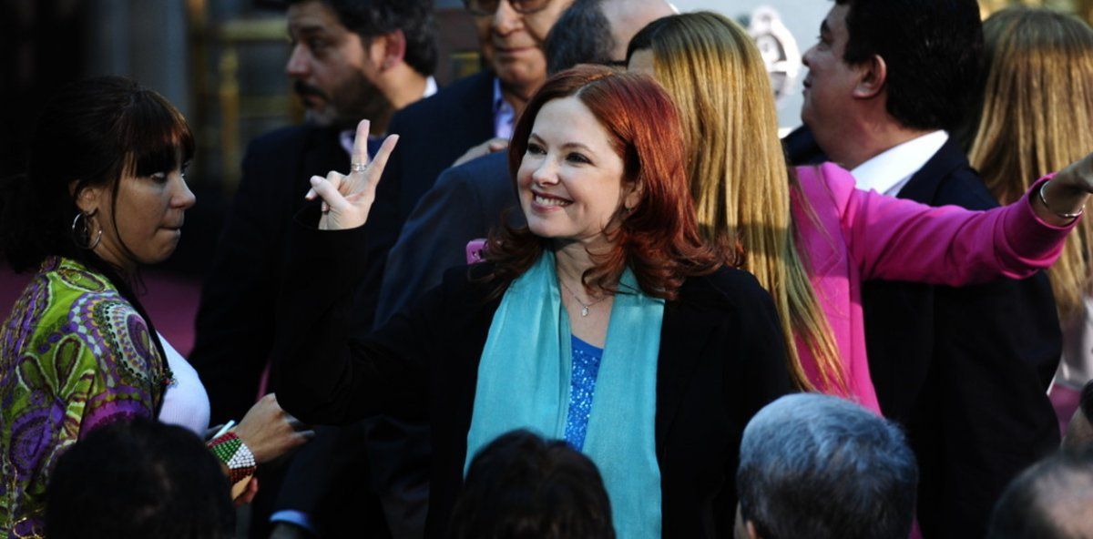 Andrea del Boca mantenía una relación cercana con la expresidente CFK.