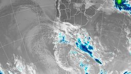 Avanza masa de aire antártico en Argentina y hay alerta: Imagen satelital del SMN el 30/06. Avanza masa de aire antártico en Argentina y hay alerta: Imagen satelital del SMN el 30/06.