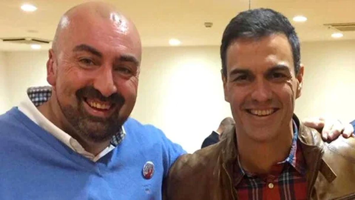 Pedro Sánchez con Koldo Pedro Sánchez con Koldo