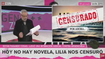 Nuevo round entre Lilia Lemoine y Argenzuela: Intimación judicial y 'censura'