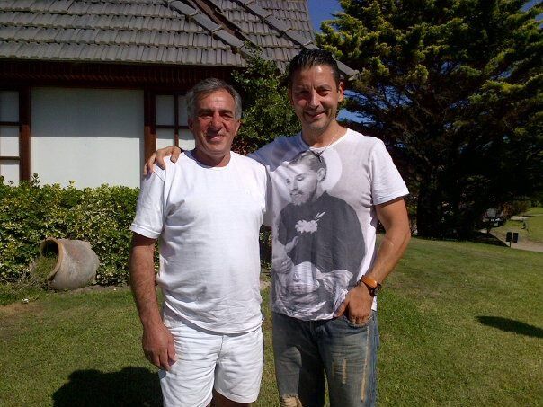 Jesús Cariglino y Gustavo Menéndez.