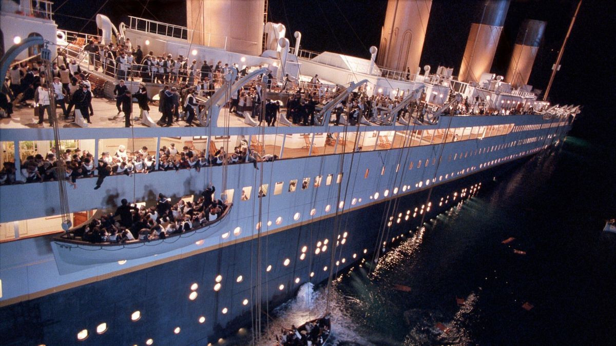 Escena de 'Titanic'. Escena de 'Titanic'.