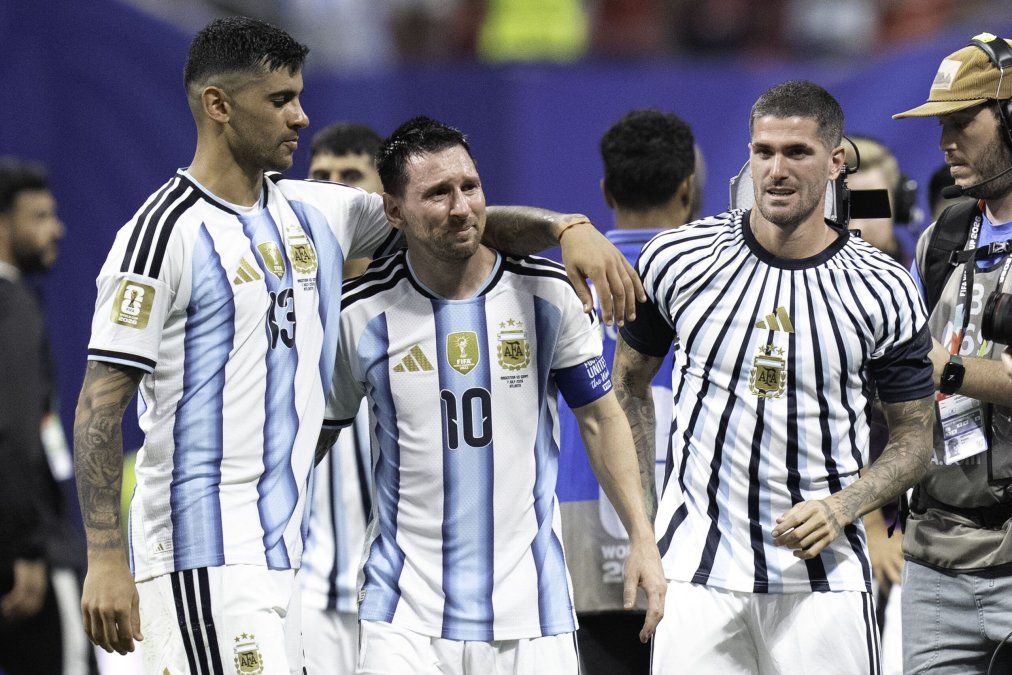 La emoción de Messi tras ganar el partido contra Egipto es la emoción de todos los argentinos.