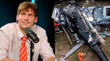 Murió el YouTuber argentino Gaspi en terrible colisión entre dos helicópteros