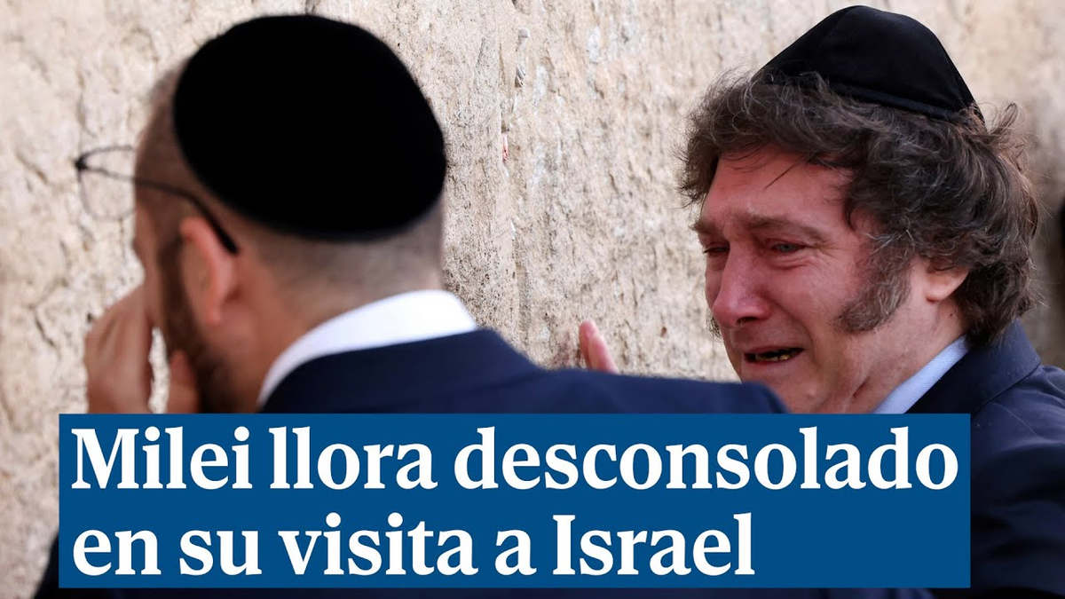 Javier Milei protagonizó un momento de profunda introspección frente al Muro de los Lamentos. En plena tensión regional en Israel, el mandatario argentino reafirmó su alineamiento espiritual y político con el Estado hebreo. Su llanto ante el sitio más sagrado del judaísmo capturó la atención global y reforzó su postura ante el conflicto actual. Javier Milei protagonizó un momento de profunda introspección frente al Muro de los Lamentos. En plena tensión regional en Israel, el mandatario argentino reafirmó su alineamiento espiritual y político con el Estado hebreo. Su llanto ante el sitio más sagrado del judaísmo capturó la atención global y reforzó su postura ante el conflicto actual.