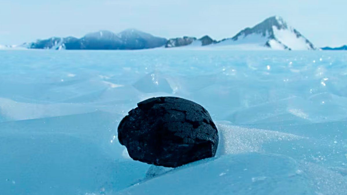 Meteoritos en la Antártida.
