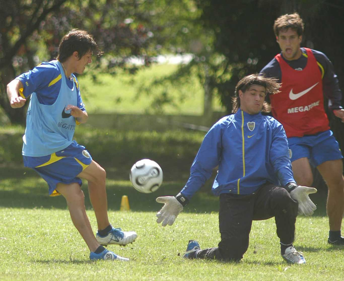 Ezequiel Medrán comparte entrenamiento con Neri Cardozo y Matías Silvestre Ezequiel Medrán comparte entrenamiento con Neri Cardozo y Matías Silvestre