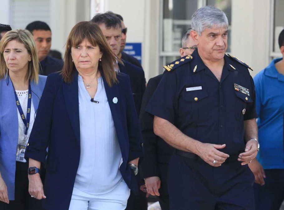 Patricia Bullrich implementó el Plan Bandera en Rosario.