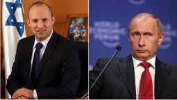 altText(Putin se reunió con el primer ministro israelí en Moscú)}