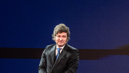 Javier Milei en la Fundación Faro