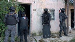 La PDI realizó 13 allanamientos en Rosario y Villa Gobernador Gálvez.&nbsp;